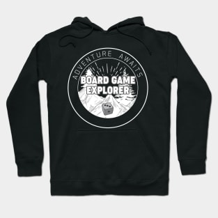 Board Game Explorer Gaming Graphic - Tabletop Gaming Hoodie